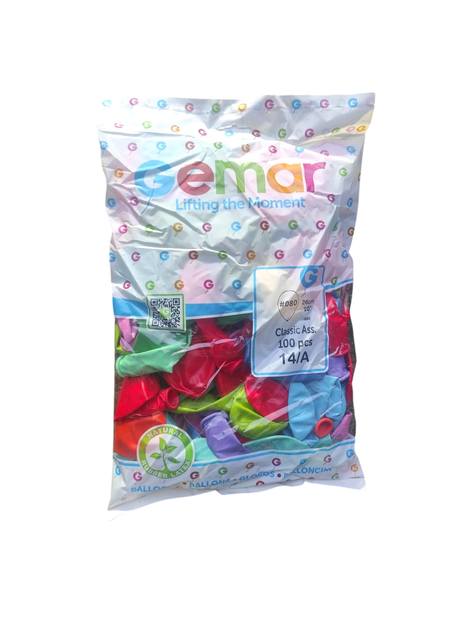 toptan balon gemar 14-a karışık balon 100 lü 